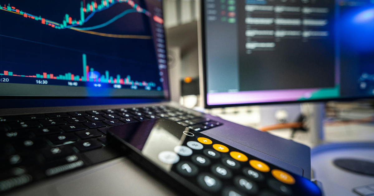 デイトレ画面の画像